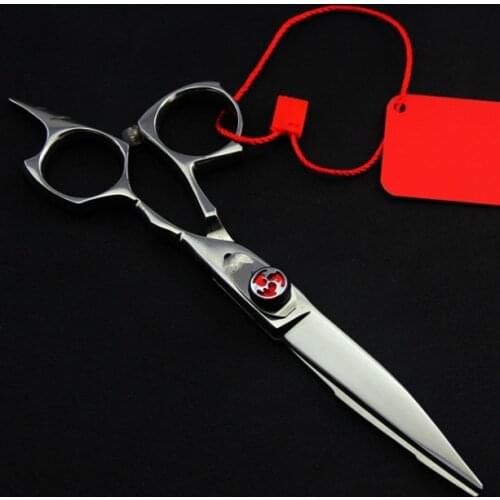 Professional 5.5 '' Japan 440c steel hair cut thinning shears cutting barber cut hair scissors set makeup hairdressing scissors