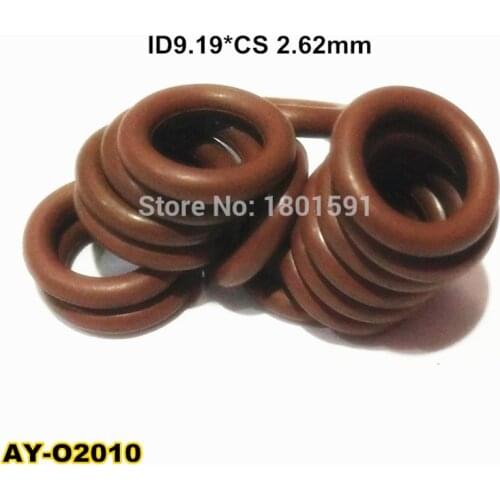 500pcs free shipping Fuel injection rubber orings 14.4*9.19*2.62mm for Chevrolet Colorado seal kit AY-O2010