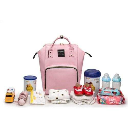 Lequeen Fashion Mummy Maternity Nappy Bag Brand Large Capacity Baby Bag Travel Backpack Designer Nursing Bag for Baby Care