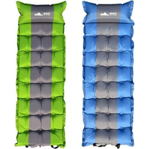 Thick automatic inflatable dampproof camping mat outdoor tent mattress portable size ground sheet hot sale ground sheet cusion
