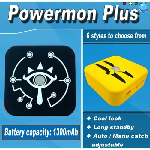 High quality Newest Auto Catch Bluetooth-Compatible Bracelet For Powermon GO Plus with Rechargeable battery inside Dropshipping