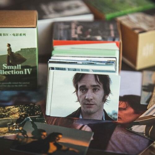 100 Sheets Retro Poster Scrapbook Paper Pack Vintage Movies for Journal Craft DIY Decoration Supplies