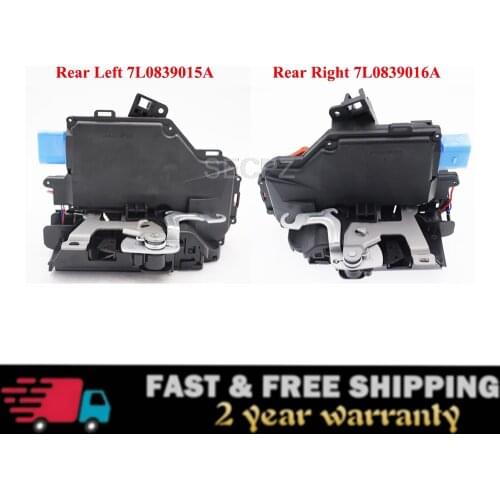 2 PIECES PAIR rear L+R Door Lock Actuator For vw GOLF V VI PLUS JETTA TOUAREG TOURAN SEAT ALTEA XL TOLEDO SKODA OCTAVIA