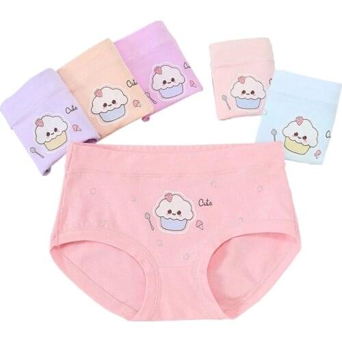 6PCS/lot Modal Baby Panties Lovely Carton Baby Girls Underwear Princess Underwear Breathable Children Panty Kids Underpants Cute