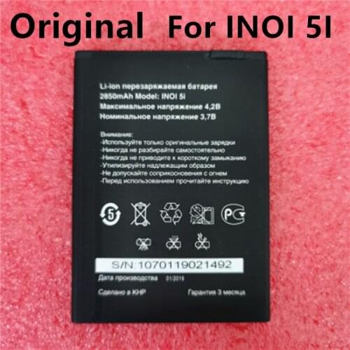 2850mAh inoi 5i Battery For INOI 5I Lite INOI5 Lite Phone In Stock New Production High Quality Battery