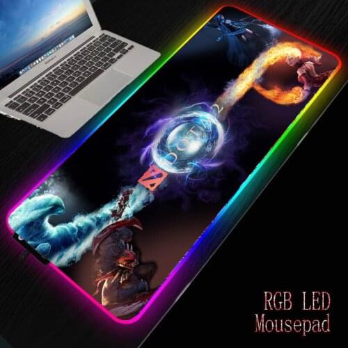 MRGBEST Computer Gaming Mouse Pad Gamer Mause Pad Large Mouse Mat RGB Mouse Pad XXL Backlit Mat Desk with Backlight for DOTA
