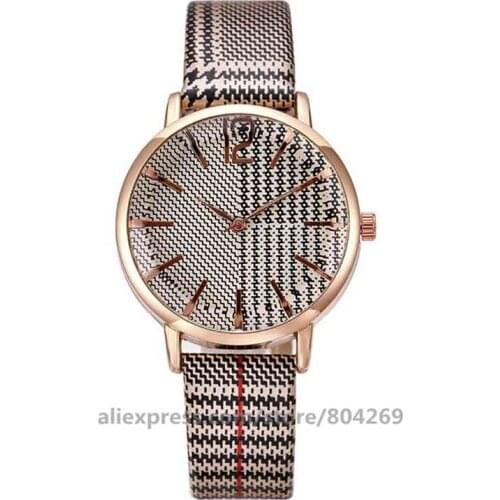 Popular New Hot Brand Leather Watch Women Fashion Dress Wristwatches Women Quartz Watches 919895