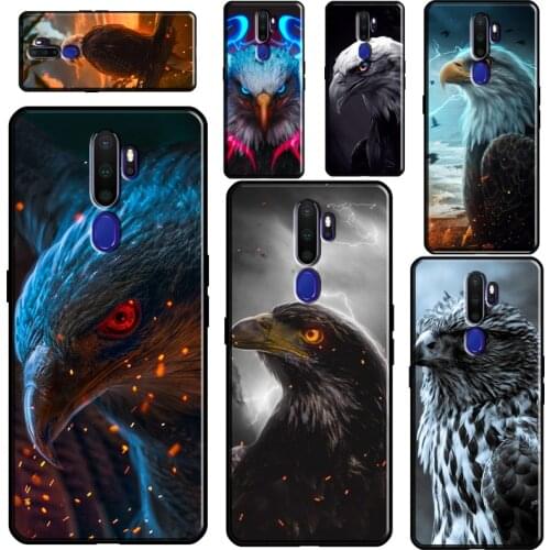 Eagle Hawk Bird Animal Case For OPPO A15 A83 A91 A93 A52 A72 A31 A53 A5 A9 2020 A1K A3S A5S F5 F7 Find X2 X3 Pro