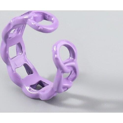 Women Jewelry Acrylic Ring 2021 Trend Sweets Jewellery Decorations Woman Sweet Pink Party Aesthetic Accessories Womens Rings