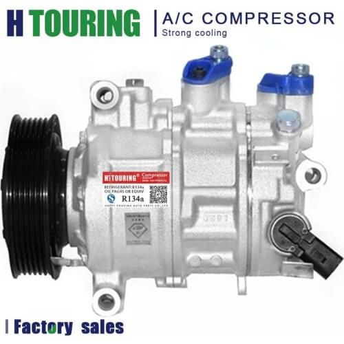 6SEU12C CAR AC Compressor For Audi A6 C6 C7 A4 A5 Seat Exeo 4F0260805AE 4F0260805T 4F0260805AA DCP02040 447190-6670 447150-1910