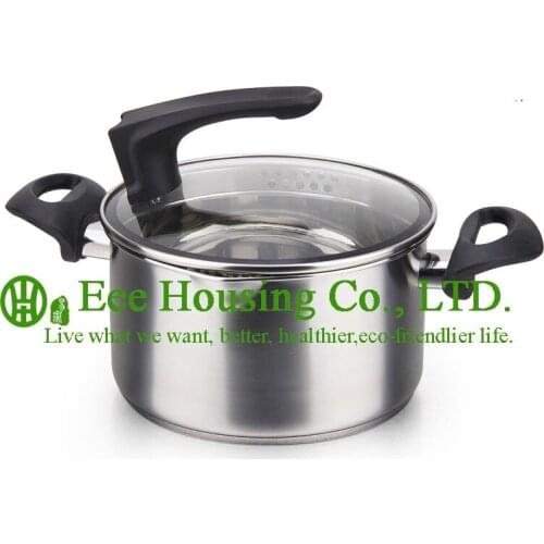 Stainless steel cookware kitchenware free shipping factory price cooking cookware,cooking pot,steamer pot,soup,mini pot kitchen
