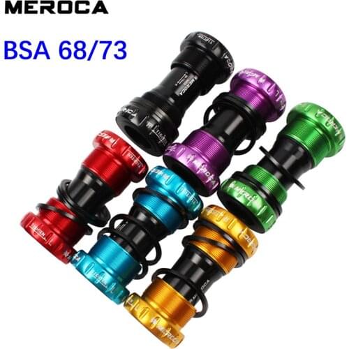 GUB Bike Bottom bracket Threaded BB English BSA 68 Ceramic Bottom bracket 68 73 22 24 19 mm for Shimano for Sram GXP crankset