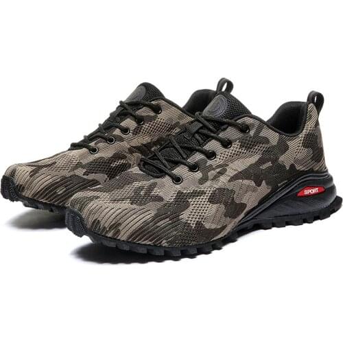 5 Colors New Outdoor Men Hiking Shoes Trekking Shoes Man Tourism Camping Sports Shoes breathable Comfortable Sneakers