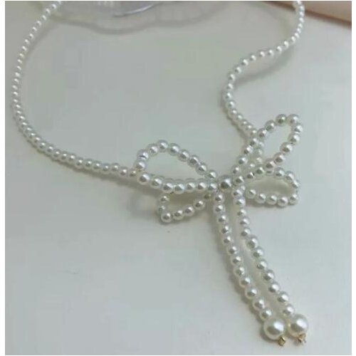 New Arrival Choker Pearl Necklace White Real Freshwater Pearls Crystal Beads Fine Jewelry Perfect Wedding Birthday Girl Gift