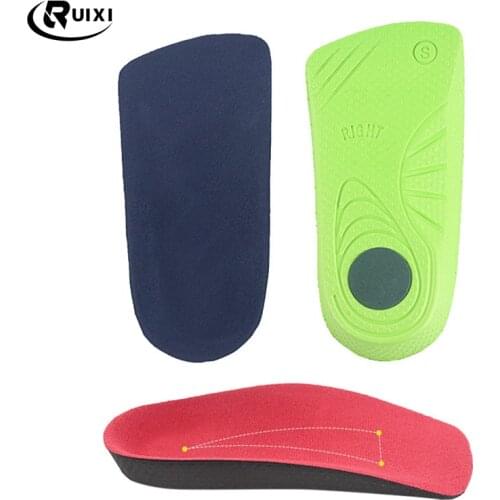 Orthopedic shoe accessories insole hard arch support half shoe insole sole fixed heel orthopedic pad for men and women