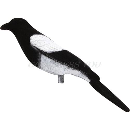 Magpie Bird Painted Decoy Shell Outdoors Shot Hunting Shooting Lures Bait Tool Drop Shipping