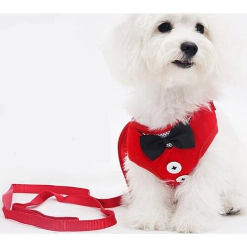 Soft Comfortable Pet Harnesses No Pull Adjustable Lovely Dog Vest 7 Colors Waterproof Dogs Leash Outdoor Walking for Puppy Cool