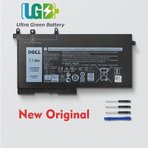 UGB New Original 93FTF,3DDDG,00JWGP Battery For Dell Latitude 5280 5480 5580 E5280 E5480 E5580 E5290 E5490 E5590 083XPC 4YFVG