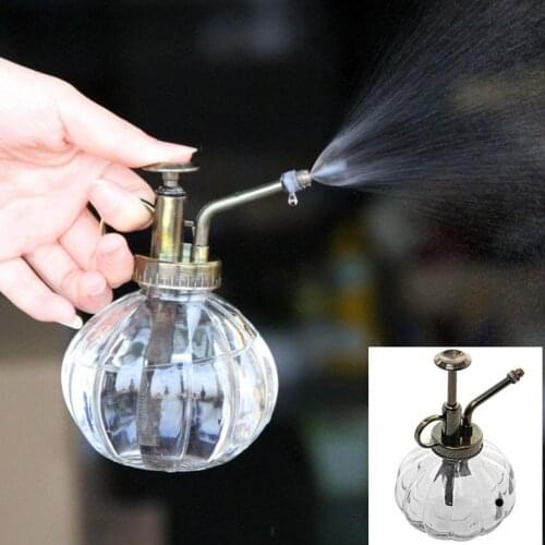 Vintage Pumpkin Shape Plant Flower Sprinkler Water Spray Bottle Kettle Garden Tool Spray Bottle Hairdressing Sprayer