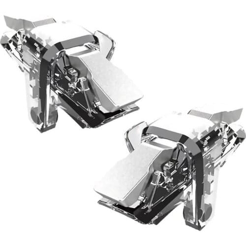 2 Pcs X7 Mobile Controller Joystick Trigger Gamepad Handle Easy to Use Complete Function Texture for PUBG Smart Phone