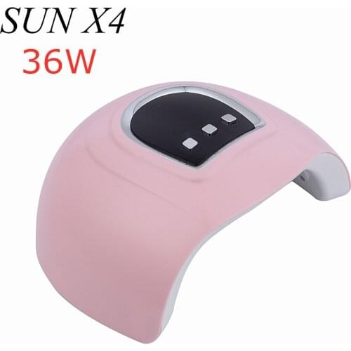 36W SUN X4 UV LED Lamp With 18Leds UV Lamp For All Gels For Nail Dryer For Nail Polish Quick Dryer Machine