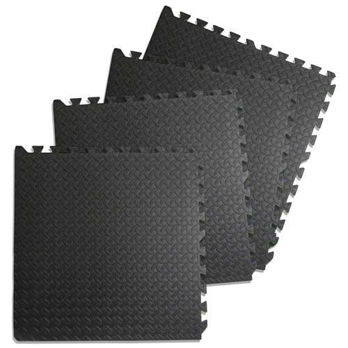 6Pcs Home Gym Mat EVA Leaf Grain Floor Mats Splicing Floor Pads Patchwork Rugs Yoga Room Thicken Floor Cushion 63x63cm HWC