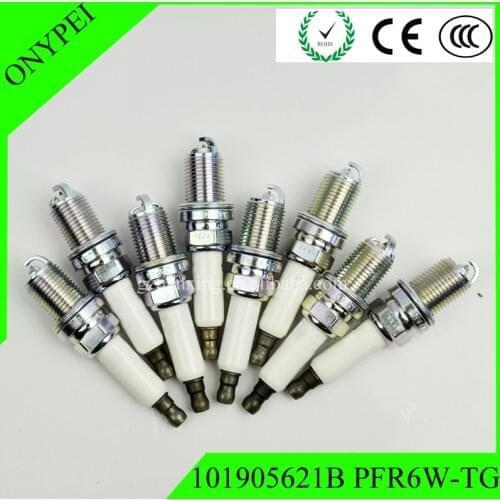 8 pcs) 101905621B PFR6W-TG Auto Parts Iridium Power Spark Plug For 10190 5621B PFR6W TG