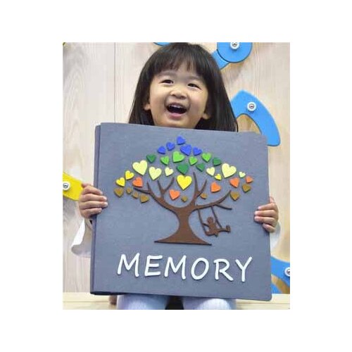 Album This Commemorative Book DIY Handmade Baby Album Child Growth Record Self-adhesive Film Album