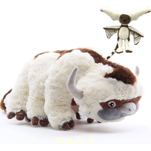 40/50CM Big Size Anime Kawaii Avatar The Last Airbender Appa Plush Toys Tv Series Plush Appa Avatar Stuffed Dolls Kids Toys