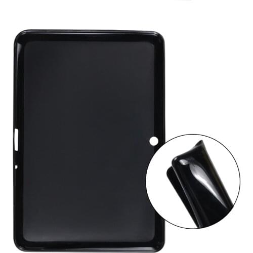 Case For Samsung Galaxy Tab 2 10.1'' P5100 P5110 P7500 P7510 Soft Silicone Protective Shell Shockproof Tablet Cover Bumper Funda
