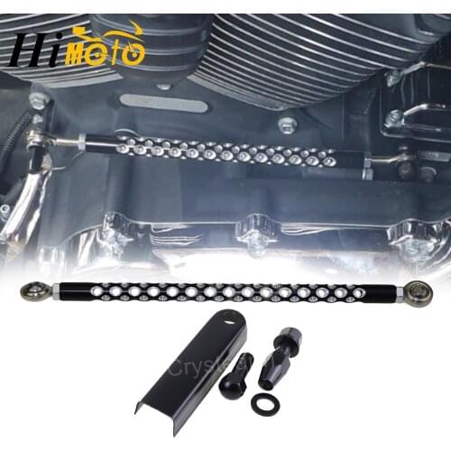 For Harley Touring Softail Dyna Fat Boy Street Electra Glides Road King 86-17 Black Chrome Motorcycles Gear Shift Linkage Lever