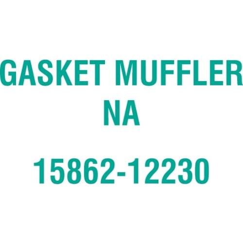 For Kubota 15862-12230 GASKET MUFFLER NA