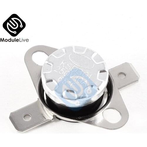 KSD301 65*C / 149*F Degree Celsius N.C. Temperature Switch Thermostat 250V 10A