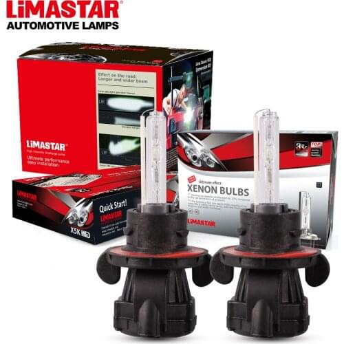 HID xenon kit H13/9008 Hi/low beam Xenon Quick Start Type Ballast HID kit for auto headlights Super bright lamp 6000K