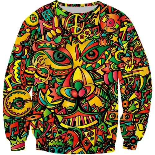 PLstar Cosmos Men sweatshirt 3D hoodies Mens Shirt Harajuku Print Rock Hip Hop Bob singer Marley Reggae Clothing streetwear-8
