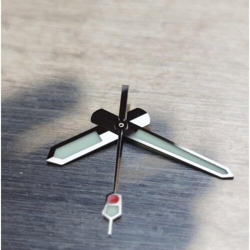 NH35A NH36A Watch Hands Pointers for SKX SBBN SRP MOD 7S26 SBDX001 SBDC001 SKX007 SRP777 Movement with Green Luminous