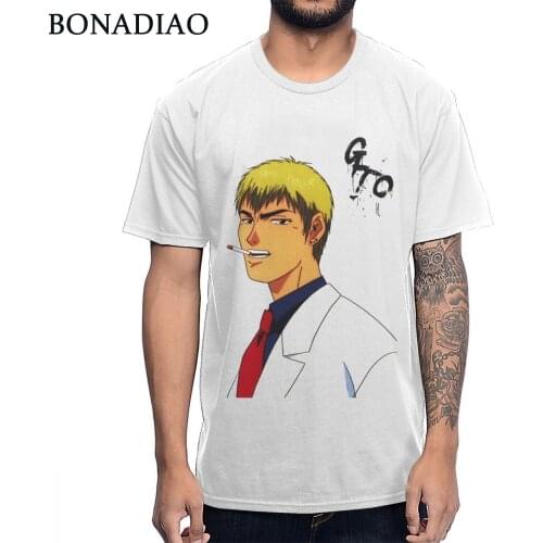 Great Teacher Onizuka Eikichi GTOT Shirt Summer Pure Cotton Tee Shirt Awesome S-6XL Big Size