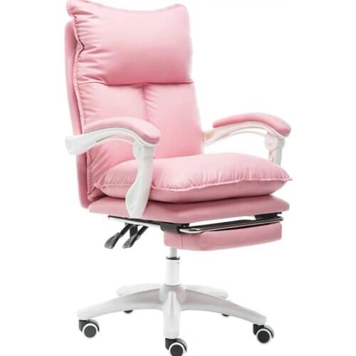 Home liftable chair LOL Internet cafe Sports racing chair WCG computer gaming chair home anchor pink rotatable chair