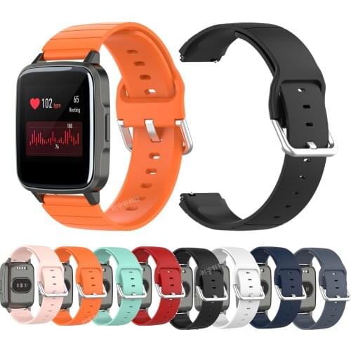 For Haylou Solar LS01 ID205 watchband Strap Silicone smart Watch Accessories Bracelet band For Haylou Solar LS01