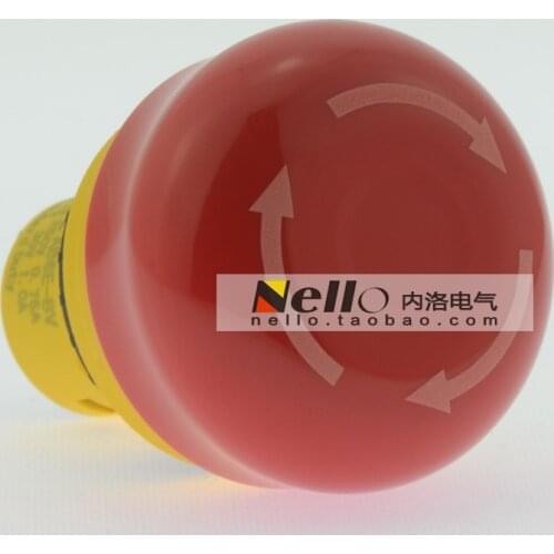 [SA]Japan imported authentic and spring IDEC emergency stop switch 16mm AB6E-3BV01PRM 1 NC--10pcs/lot