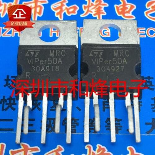 5 Pieces) VIPer50A TO-220-5 700V1.5A