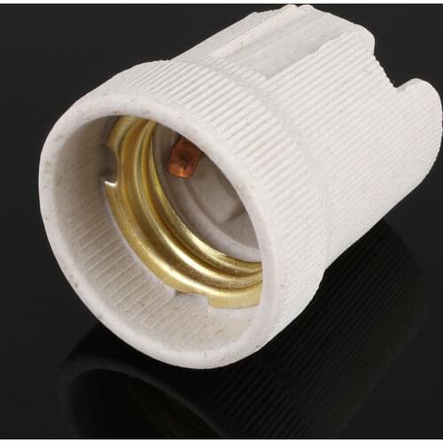 Screw E27 Ceramic Porcelain Bulb Base Holder for Heat Lamps Reptile Pet