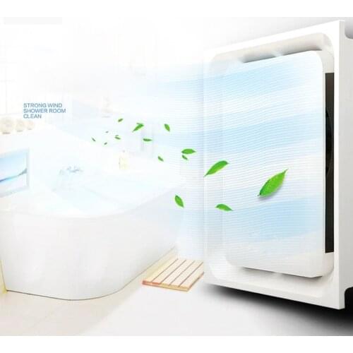 Frequency conversion waterproof mute bathroom range hood exhaust fan powerful fan kitchen toilet window ventilator 220V