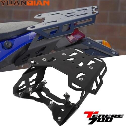 For Yamaha Tenere 700 T7 Motorcycle Rear Storage Box Luggage Holder Bracket Luggage Rack Part T7 Tenere 700 Rally 2019 2020 2021