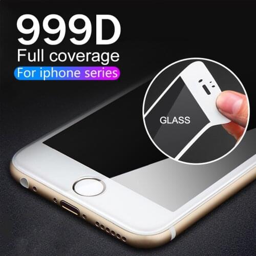 Full Cover Protective Glass on the For iPhone X XS Max XR 11 Tempered Glass For iPhone 7 8 6 6s Plus 11 Pro max Screen Protector