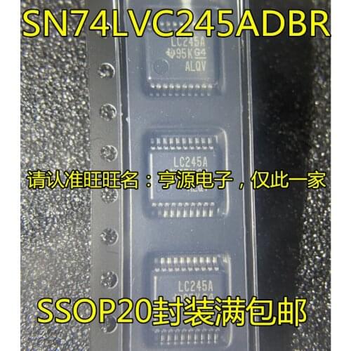 10PCS SN74LVC245 SN74LVC245ADBR LC245A SSOP20