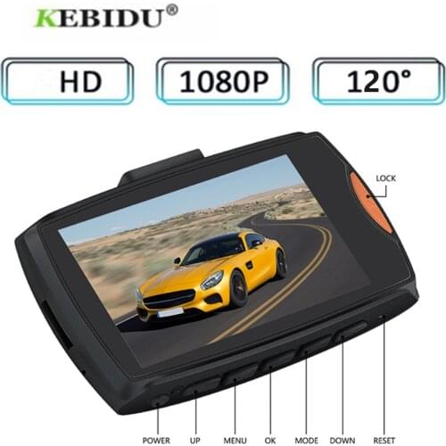 FHD 1080P Car DVR Camera Dash Cam 120 Degree Dashcam Video Registrars for Cars Night Vision G-Sensor Traffic Camera