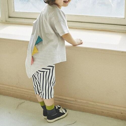 2020 Boy Dinosaur Front Short Back Long Sleeve T-shirt