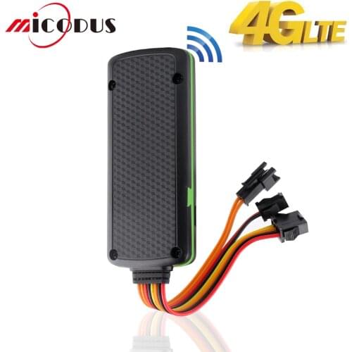 4G GPS Tracker Car SOS Alarm Mini Vehicle Tracker Cut Off Oil GPS Locator Waterproof Realtime Tracking Move Alarm Free APP Web