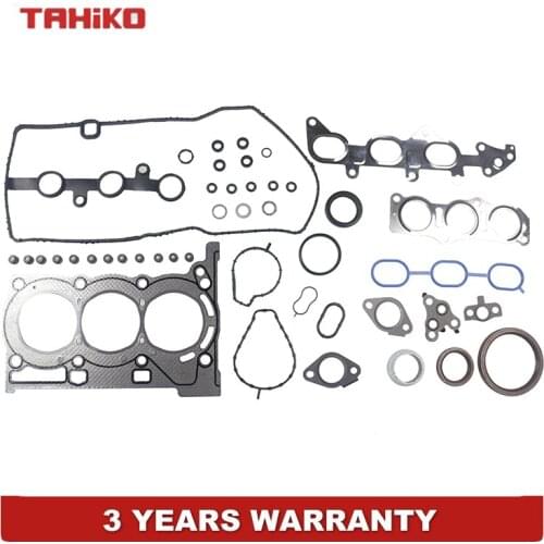 Full Head Gasket Set Fit For Aygo Yaris Peugeot 107 Citroen C1 Sirion 1.0 1KR-FE